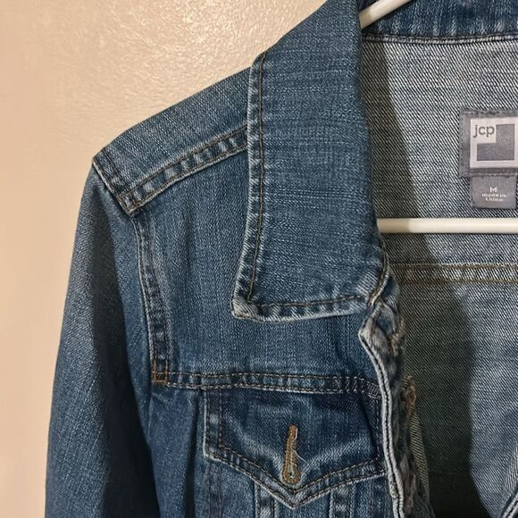 JCPenney's Classic Denim Jacket - Picture 2 of 6